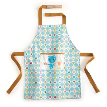 tablier djeco pour enfant, design chatons
