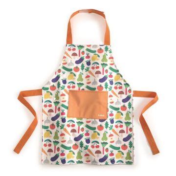 Tablier de cuisine enfant à personnaliser, Du potager, Djeco, dès 2 ans