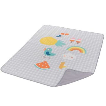 Grand Tapis bébé pour l'extérieur, dessous imperméable 140 x 115 cm Taf Toys