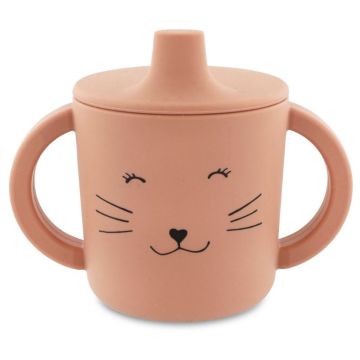 Tasse d'apprentissage en silicone Mrs. Cat — Trixie