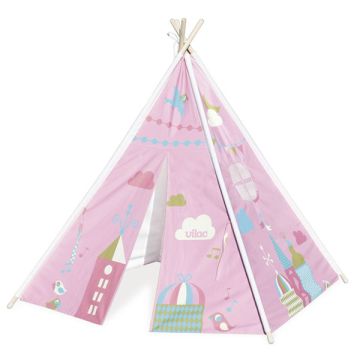 Tipi pour enfants Tente Indien en tissus Neverland Vilac Livraison Grauite