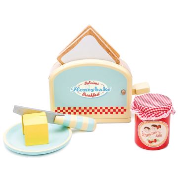 Toaster Jouet Bois, Grille Pain et Accessoires Idée Cadeau dès 3 ans Le Toy Van