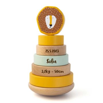 tour à empiler, jouet en bois trixie baby