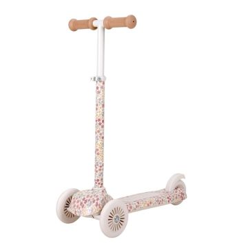 Trottinette 3 roues enfant à fleurs – Little Dutch