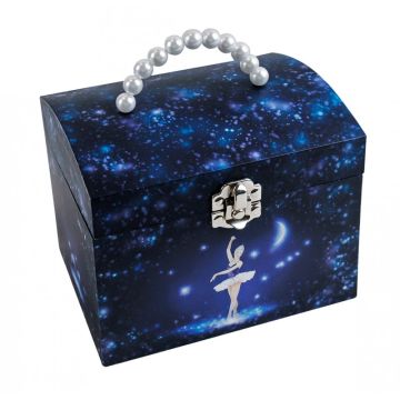 Coffret Musical pour trésors et bijoux, Phosphorescent Danseuse Etoile