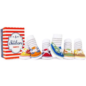 Coffret Chaussettes Bébé Garçon Baby Sailor Petit Marin Trumpette