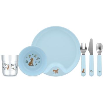 set de vaisselle pour garçon, forest friends de Little Dutch