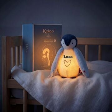 peluche kaloo avec option veilleuse, &agrave; personnaliser avec pr&eacute;nom enfant