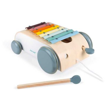 xylophone a trainer en bois, jouet janod