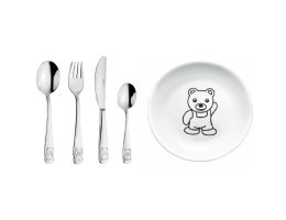 couvert teddy et assiette enfant de la marque Puresigns