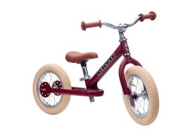 draisienne vintage rouge, trybike