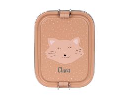 boite à gouter chat de la marque trixie baby, à personnaliser avec prénom enfant