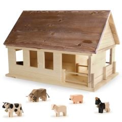 Ferme en Bois Trauffer 100% Suisse, Jouet Durable, Qualité Suisse,