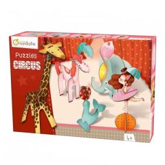5 Puzzles 3D Circus fille