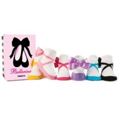 Coffret Naissance FIlle Chaussettes Ballerina Trumpette