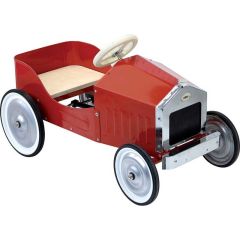 Grande Voiture Metal à Pédales rouge, Idée Cadeau Baptême Enfant 3 ans, Livraison Gratuite, Boutique Suisse