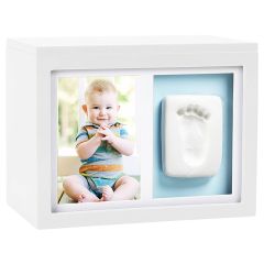Boîte Souvenirs Bébé avec empreintes de bébé, blanc Pearhead