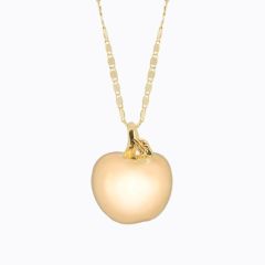 Bola de grossesse Ilado sur chaîne or jaune, Pomme