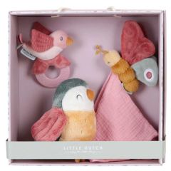 coffret cadeau naissance, rose, little dutch