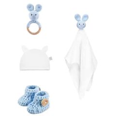 coffret bestseller naissance crochet bleu