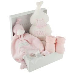 Coffret de naissance Bambam rose, idée cadeau naissance fille, Livraison Gratuite, Boutique Suisse