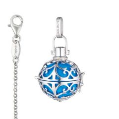 Pendentif Engelsrufer bleu turquoise