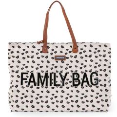 Family Bag Grand Sac à Langer pour toute la famille, Imprimé Léopard, Childhome, Boutique en Ligne Suisse