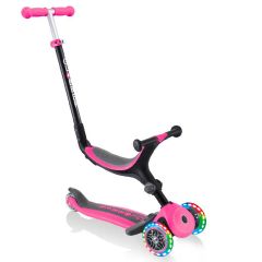 Trottinette évolutive et pliable Globber Go Up 15 mois, rose