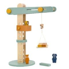 grue jouet en bois, trixie baby, idée cadeau pour enfant dès 3 ans