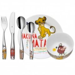 Couverts Assiette Enfant Le Roi Lion, Cadeau à personnaliser en gravant prénom WMF