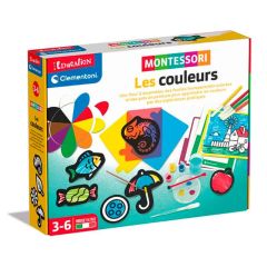 jeu montessori clementoni pour apprendre les couleurs