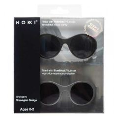 lunettes enfant mokki, noir, 0-2 ans