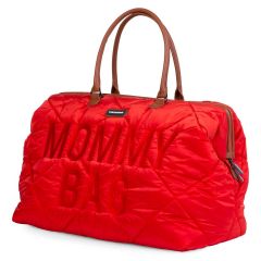 sac à langer rouge, grande taille, childhome