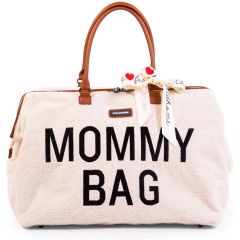 Sac à langer Teddy écru XXL Mommy Bag, Idée Cadeau Maman Childhome, Edition Limitée Livraison Gratuite