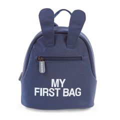 Premier Sac à Dos Enfant, Ecole Maternelle, My First Bag de Childhome bleu