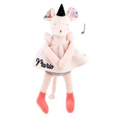 Peluche Boîte à musique personnalisable, Cadeau Naissance Fille Moulin Roty