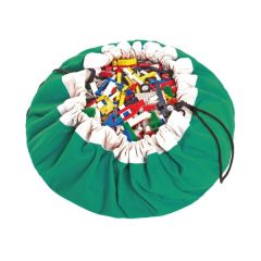 Sac de jeux Classic vert Baluchon Rangement jouets Play & Go