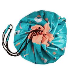 Sac de jeux Rangements jouets Plage Spécial Extérieur Play & Go, turquoise