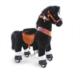 pony cycle cheval roulettes blacky