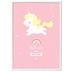 Poster Bébé, Licorne, A Little Lovely Company