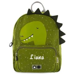 sac à dos à personnaliser avec prénom, dino de trixie baby

