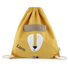 sac à dos lion à personnaliser avec prénom enfant