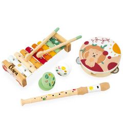 set 5 instruments musique enfants, janod