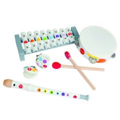 Jouet Instruments de musique pour garçon et fille dès 2 ans Confetti Janod