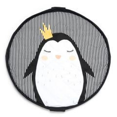 Sac de rangement de jouets et tapis de jeu SOFT Pingouin Play & Go