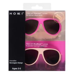 Lunettes Mokki Enfant 2-5-ans roses