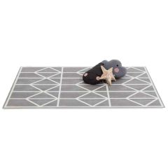 Tapis moelleux modulable Toddlekind, éléments puzzle en mousse EVA non toxique, Nordic gris, Livraison Gratuite