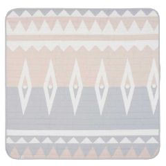 Tapis bébé Toddlekind imperméable pour l’extérieur, Blush, 120 x 120 cm