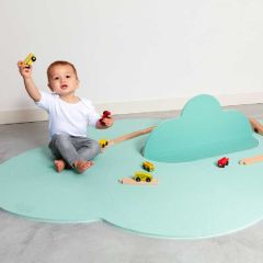 tapis quut nuage vert