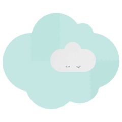 tapis quut nuage vert